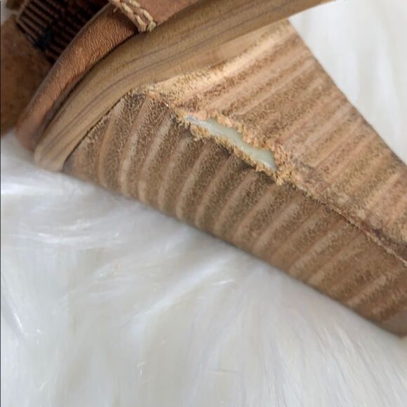 Sofft Tan Leather Dress Shoes Size 8 - Picture 8 of 8